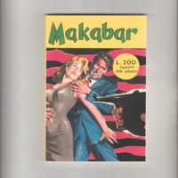 fumetto noir raro makabar numero 11