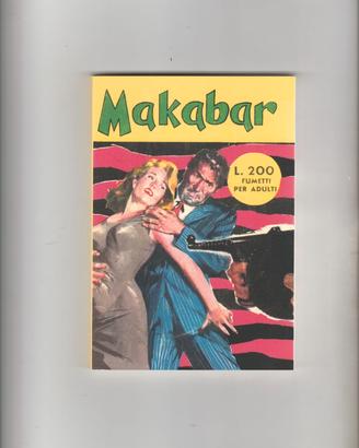 fumetto noir raro makabar numero 11