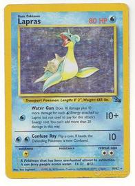 Carta Pokémon Lapras