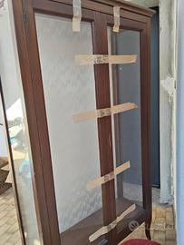 credenza in vetro 