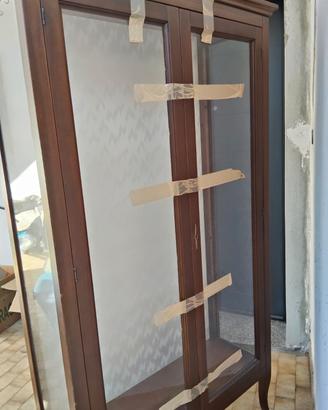 credenza in vetro 
