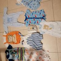 set pagliaccetti 0-1 mese bimbo