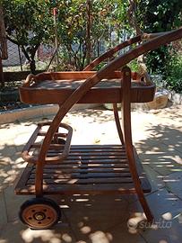 Carrello in legno 