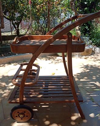 Carrello in legno 