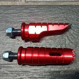 pedane moto in alluminio ricambi pit bike