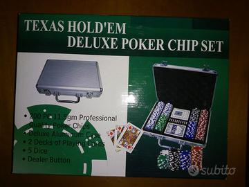 Poker chips set fiches Las vegas