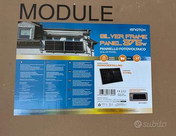 Kit panelo solare isnatch