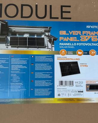 Kit panelo solare isnatch