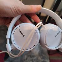 Sony MDR-ZX110 Cuffie On-Ear, pieghevole. Bianca