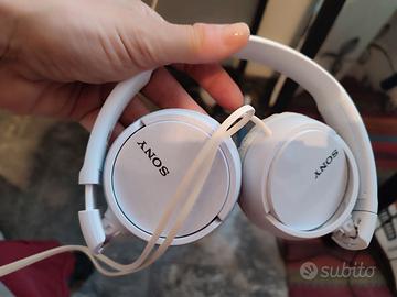 Sony MDR-ZX110 Cuffie On-Ear, pieghevole. Bianca