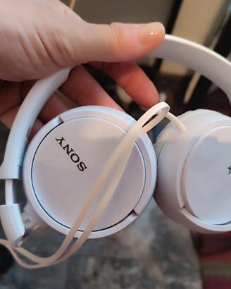 Sony MDR-ZX110 Cuffie On-Ear, pieghevole. Bianca