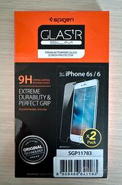 2 x Pellicola VetroTemperato Spigen Iphone6/6s NEW