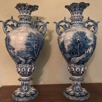Vasi ornamentali artistici ceramica di Nove