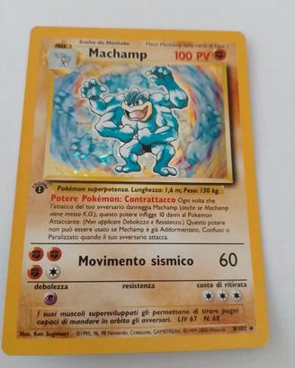 Carta Pokémon Machamp
