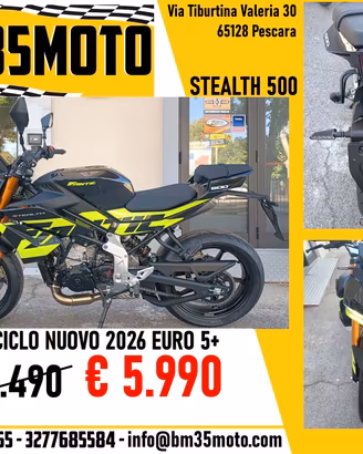 Fantic Stealth 500 Abs - SUPER PREZZO