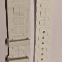 Cinturino Chopard in caucciù bianco satinato 