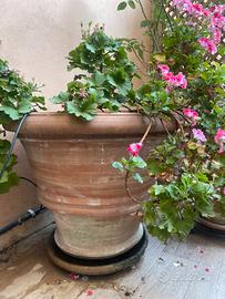 Vaso in terracotta artigianale