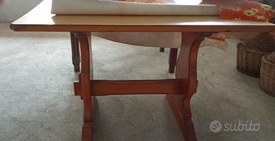 Tavolo pino tavernetta 