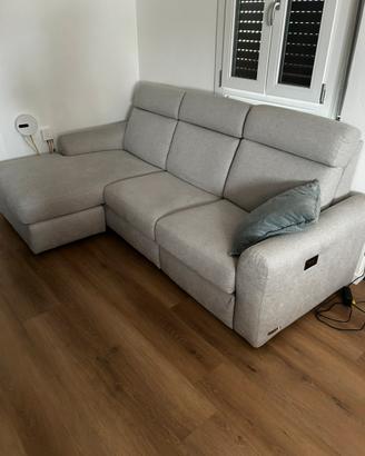 Divano 3 posti con chaise longue