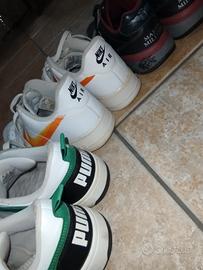 scarpe 3 paia  sneakers. Nike, Puma, Marina milita