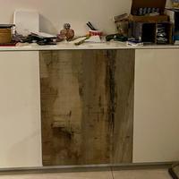 Sgombero libreria e credenza