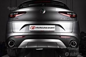 Alfa Romeo Stelvio 2.0 Q4 Scarico Inox