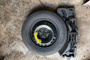 Ruotino e Ruota  Fiat 500 X Jeep Renegade e Compas