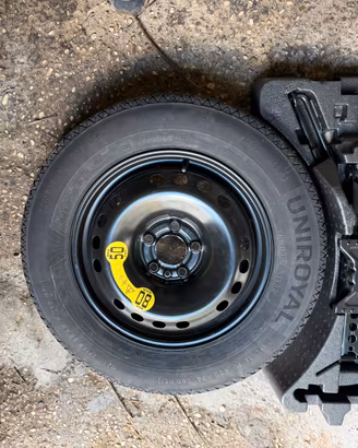 Ruotino e Ruota  Fiat 500 X Jeep Renegade e Compas