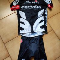 Completo bici Castelli  Cervelo 