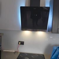 Piano cottura ad induzione piu cappa per piano ad