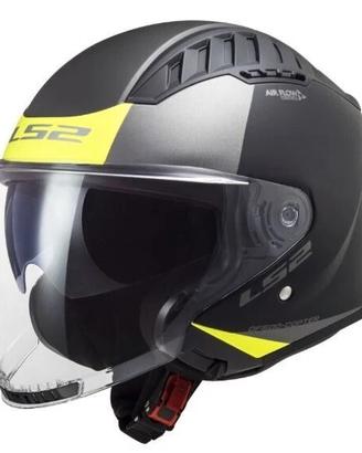 CASCO LS2 OF600 COPTER 2 TG M URBANE NERO OPACO GI