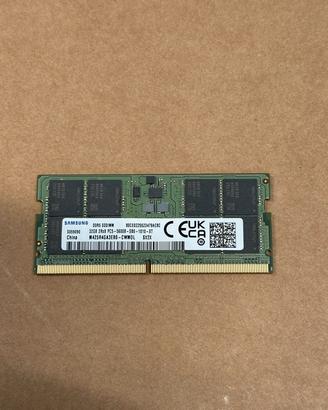 RAM Samsung 32GB DDR5 SODIMM 5600MHz