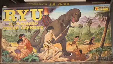 RYU IL RAGAZZO DELLE CAVERNE GIOCO VINTAGE 