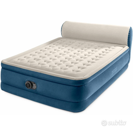 Materasso gonfiabile intex con testiere e pompa