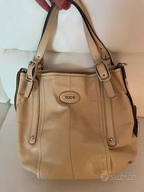 Borsa beige G bag Tod's