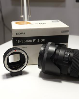 Sigma Art 18-35mm f1.8 Canon “aggiornato”