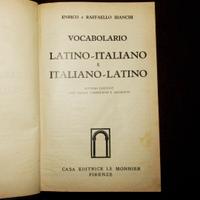 Bianchi, Vocabolario Latino-Italiano 1956