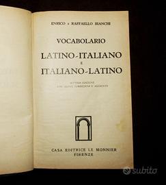 Bianchi, Vocabolario Latino-Italiano 1956