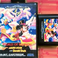 sega mega drive world of illusion 