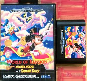sega mega drive world of illusion 