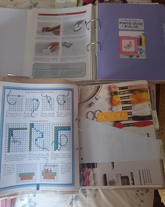 Materiale per punto croce
