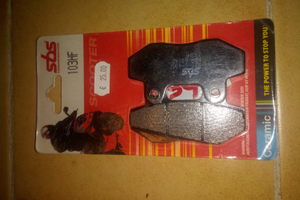 Pastiglie freni nuove moto Hyosung-Sachs