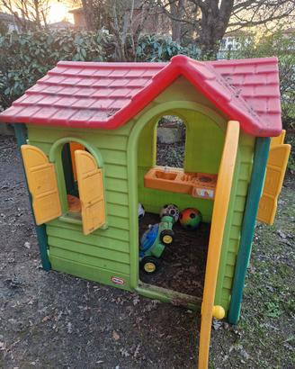 Casetta da giardino per bambini Little Tikes