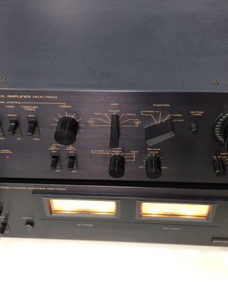 HITACHI HCA7500 PREAMPLIFICATORE CON DUE PHONO