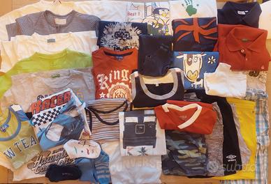 set vestiti bambino 8/9 anni