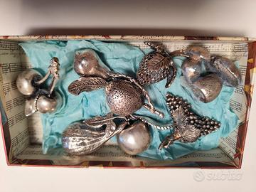 Ferma carta per tavolo in metallo