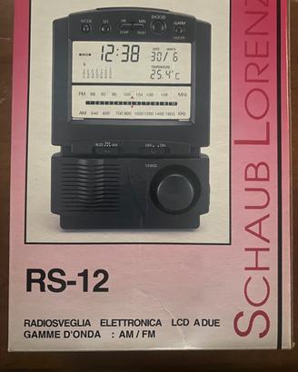 Radio sveglia digitale Schaub Lorenz RS12