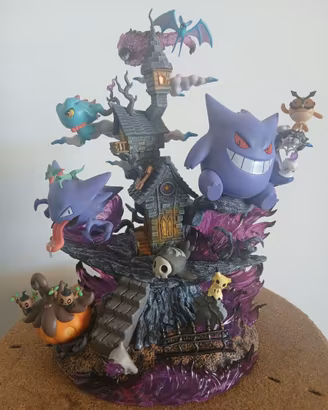 Action Figure Pokemon famiglia Gengar
