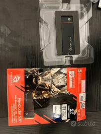 Ssd firecuda con dissipatore di calore