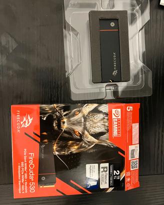 Ssd firecuda con dissipatore di calore